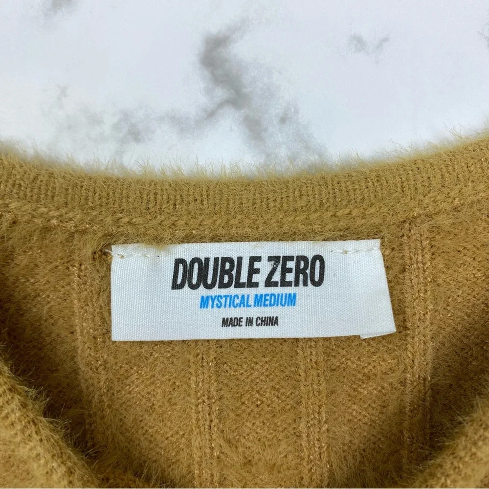 Double Zero Mustard Knit Sweater